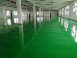 蘇州宏鈦鋁業廠房環氧地坪裝修改造